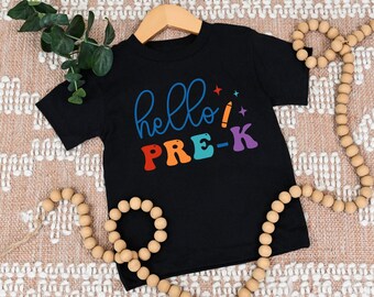 Back to School Personalized Shirts, back to school shirt, kindergarten shirt, first day of school, first grade shirt, 1st day of school