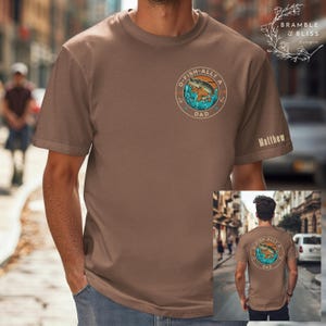 Comfort Colors OFishally A Dad Fishing Retro Shirt Fishing Gift for Grandpa Fishing Grandpa Funny Sweatshirt Father's Day Gift Husband Gift