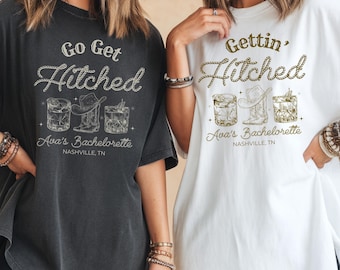 Nashville Bachelorette Shirts, Custom Last Rodeo Bachelorette Shirts, Western Bridal Party Shirt, Cowgirl Bach, Country Bachelorette Party