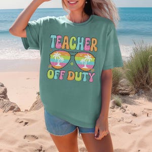 Happy Last Day Of School T-shirt, Last Day Of School Shirt, Teacher Shirt, Teacher Shirts Last Day Of School, Teacher Off Duty Gift Shirt