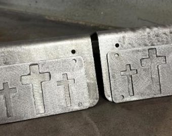 Coil Plates Super Duty | Choose from Our Color Options | Powder Coated or Raw | For 2006–2025 Ford Truck | Three Crosses
