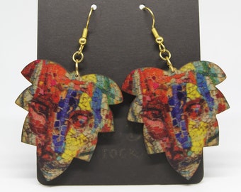 St. Petersburg Mosaic Art - Hand Made Colorful Earrings