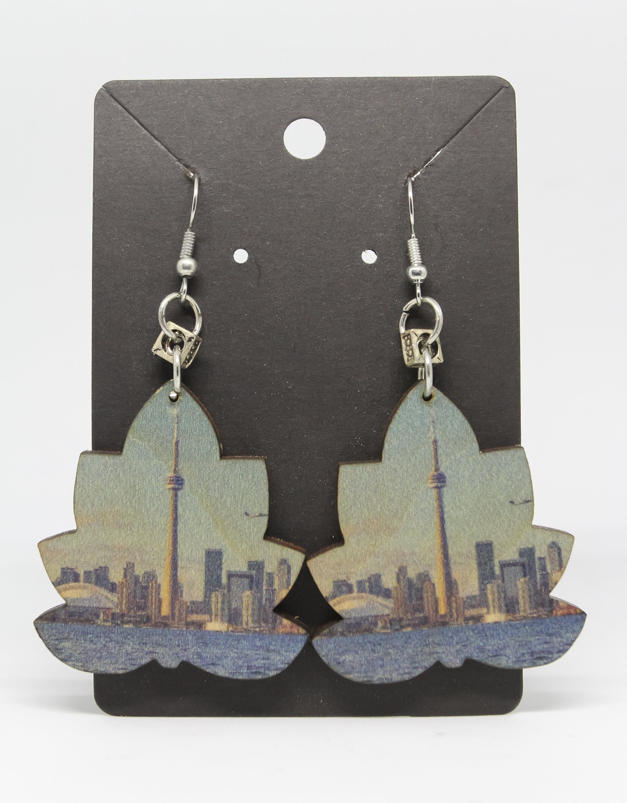 Skyline - Toronto, Canada - Hand Made Earrings