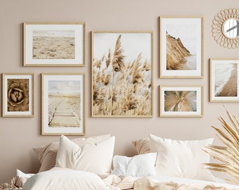 Boho Wall Decor Set, Neutral Wall Art, Earth Tone Decor, Nature prints, Gallery Wall Set, Boho Prints, Scandinavian Decor, Digital Prints