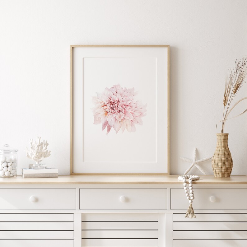 Pink Gallery Wall Set Digital Download Pink Wall Art Set Etsy