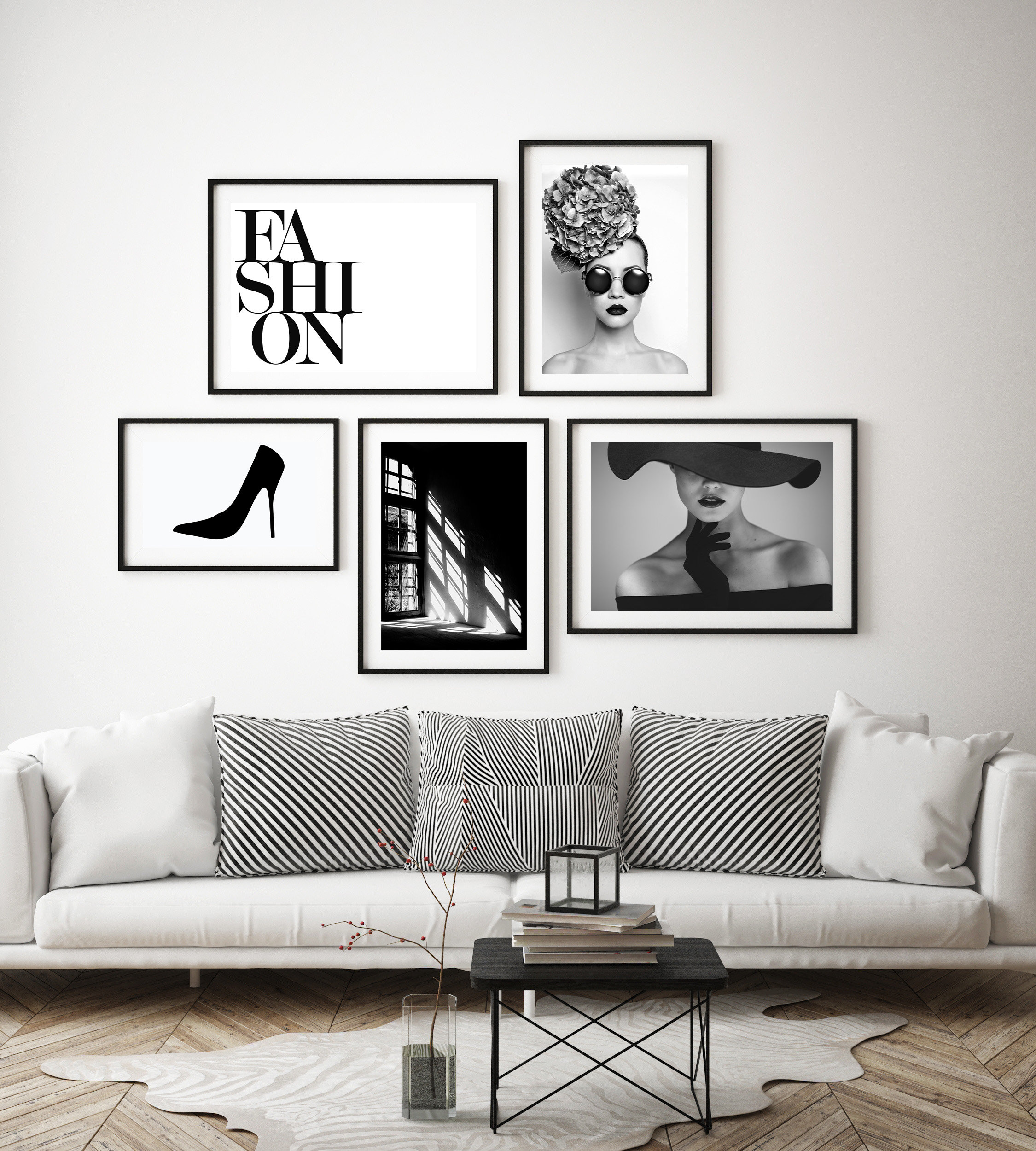 large coco chanel posters for wall