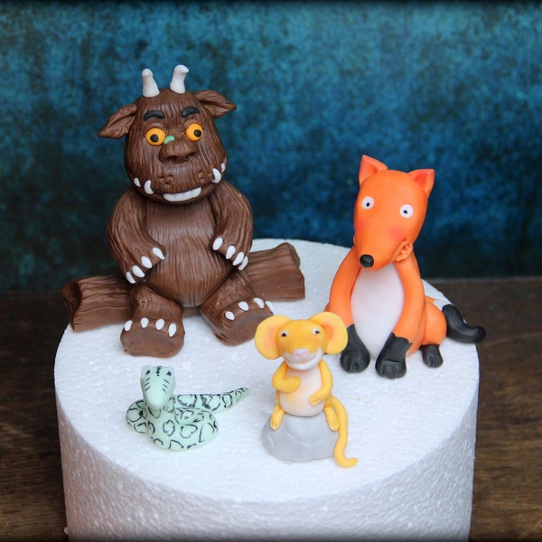 Gruffalo Cake Topper Etsy UK gruffalo-cake-topper-etsy-uk