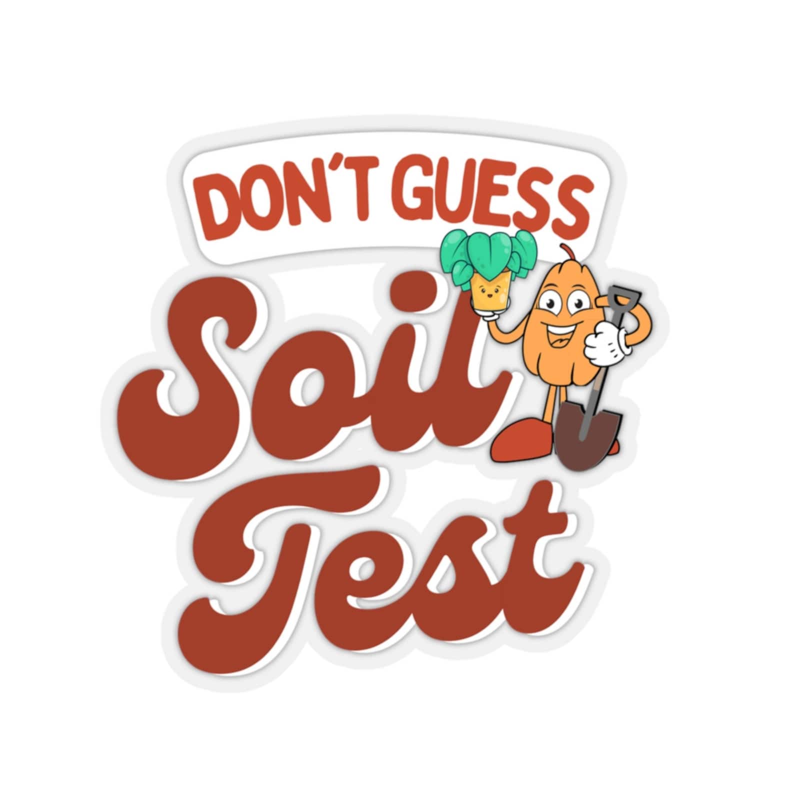 Soil Label Sticker Soil Test Sticker, Soil Decal, Agronomist, Farming, Soil Pun, Dirt ...