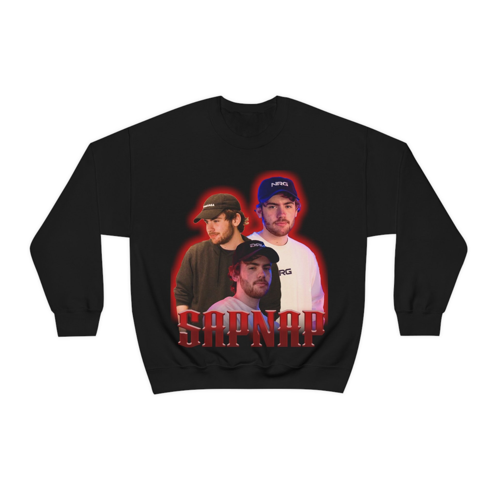 Sapnap Merch Red Sapnap Flame Name Youth Hoodie - PKAWAY