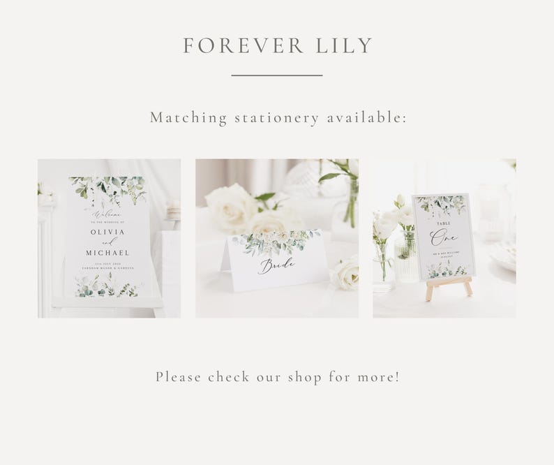 Save The Date Cards with Wooden Magnets | Botanical Floral Save The Dates with Envelopes | Modern Elegant Save The Dates image 2