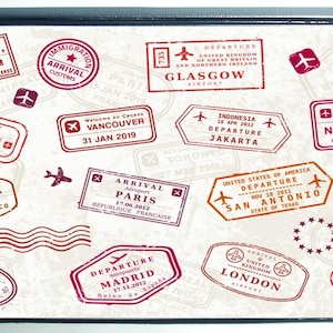 Pressed Penny Collector Book: International Travel Penny Book