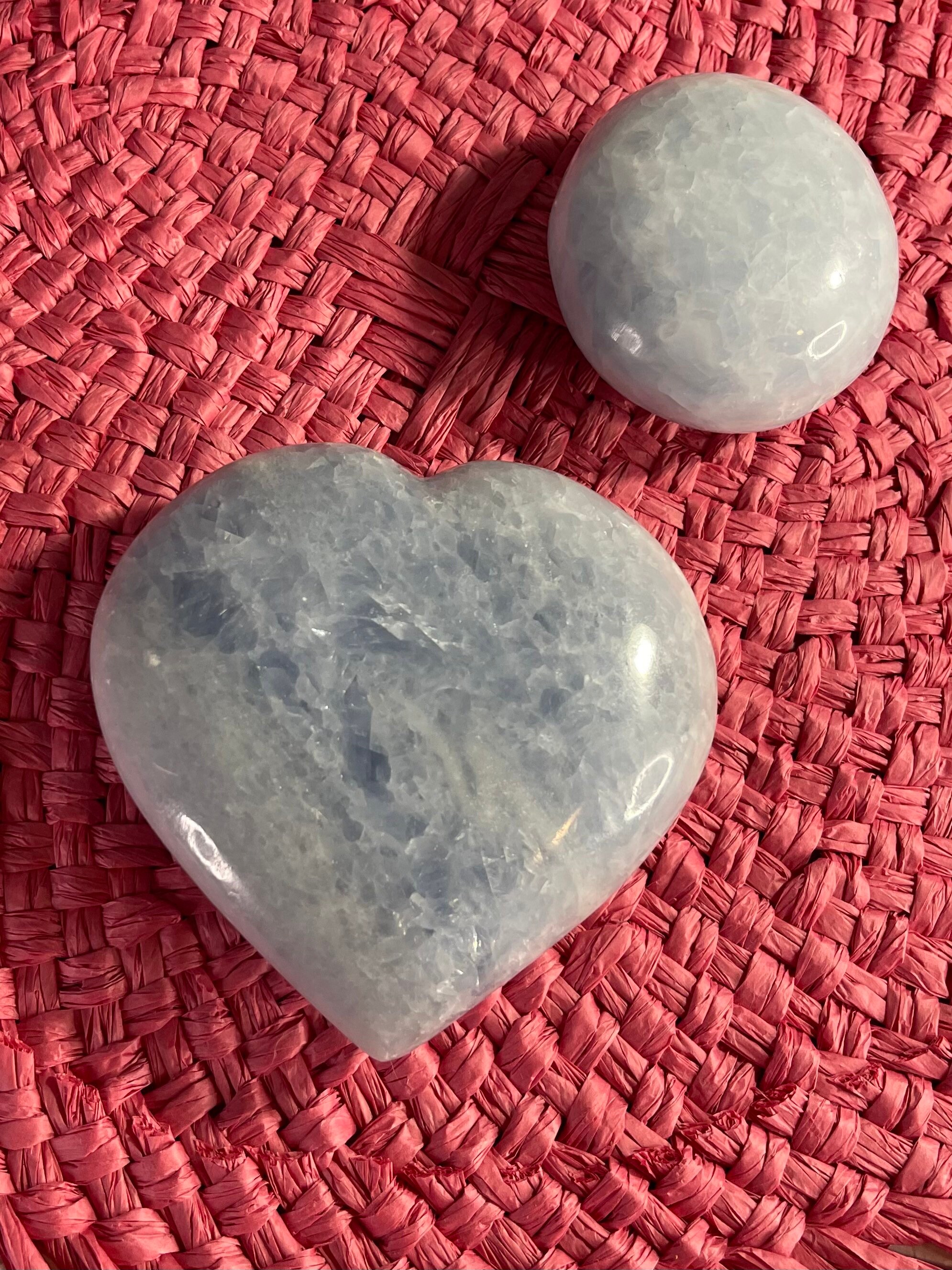 ブルーカルサイトハート - Etsy 日本