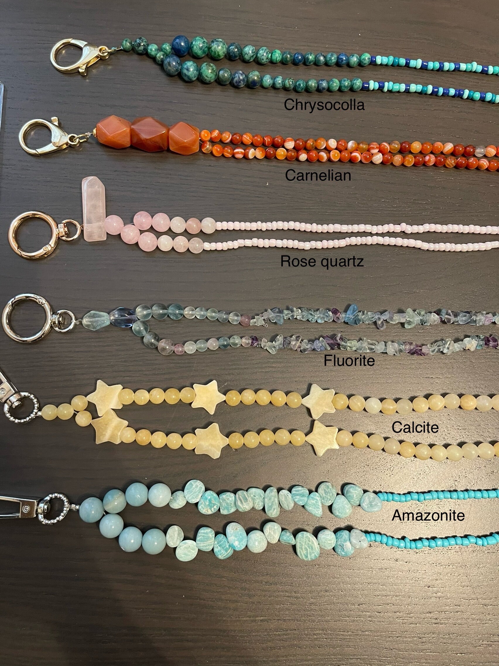 Handmade Lanyards for teachers, students, nurses, retail ID badge holder beaded lanyard necklaces