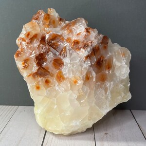 Pieza de calcita extra grande de más de 4 libras de cristal de calcita