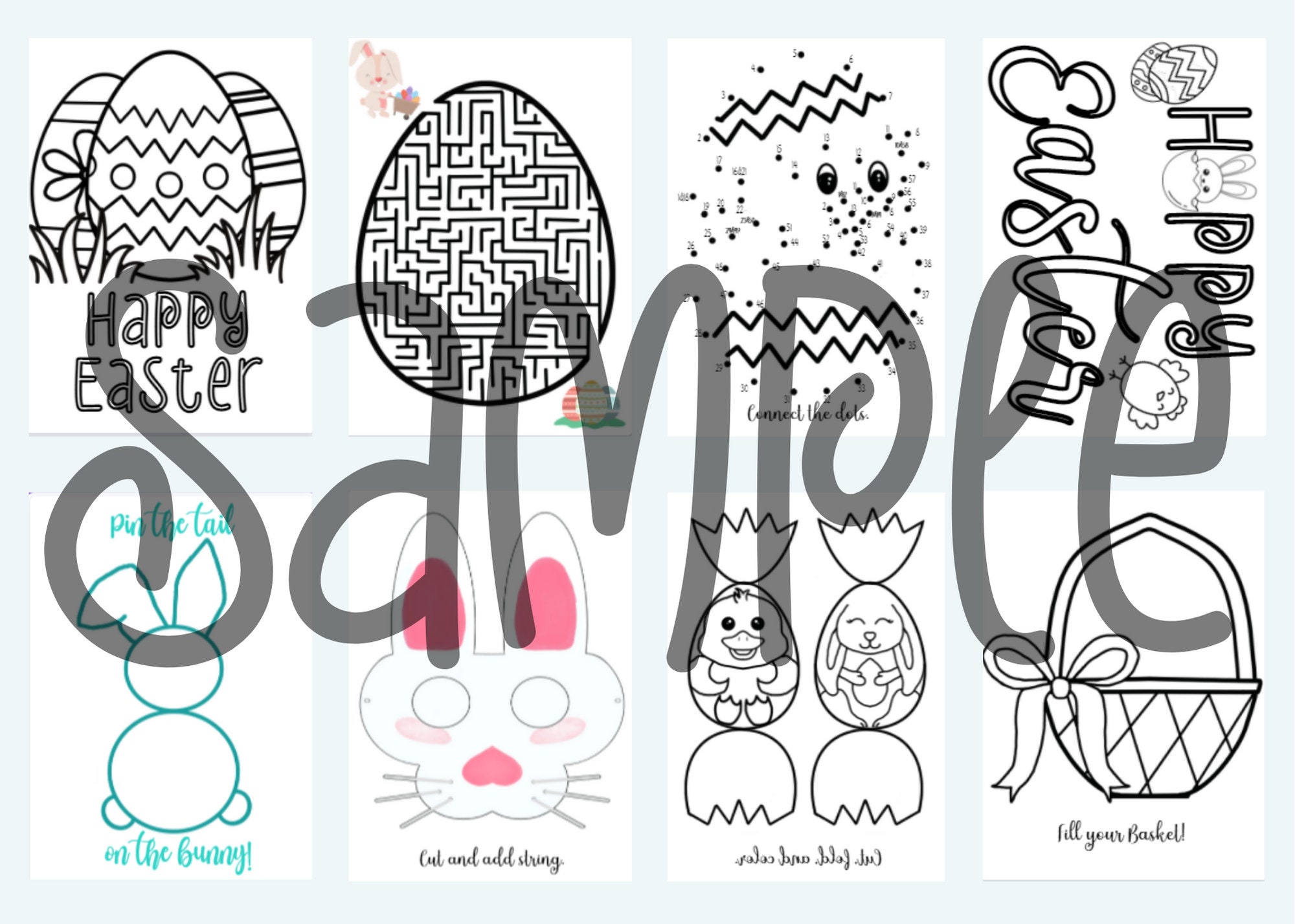 8-printable-easter-activities-coloring-pages-easter-crafts-for-kids