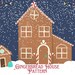 Printable Gingerbread House Pattern/ Template/ 3 Different Structures ...