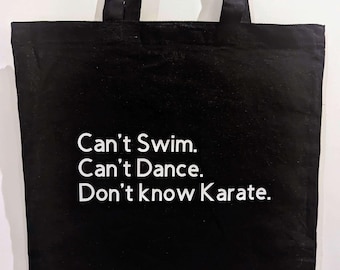 Borsa di tela My Chemical Romance, I'm not okay, MCR, Emo, musica anni 2000