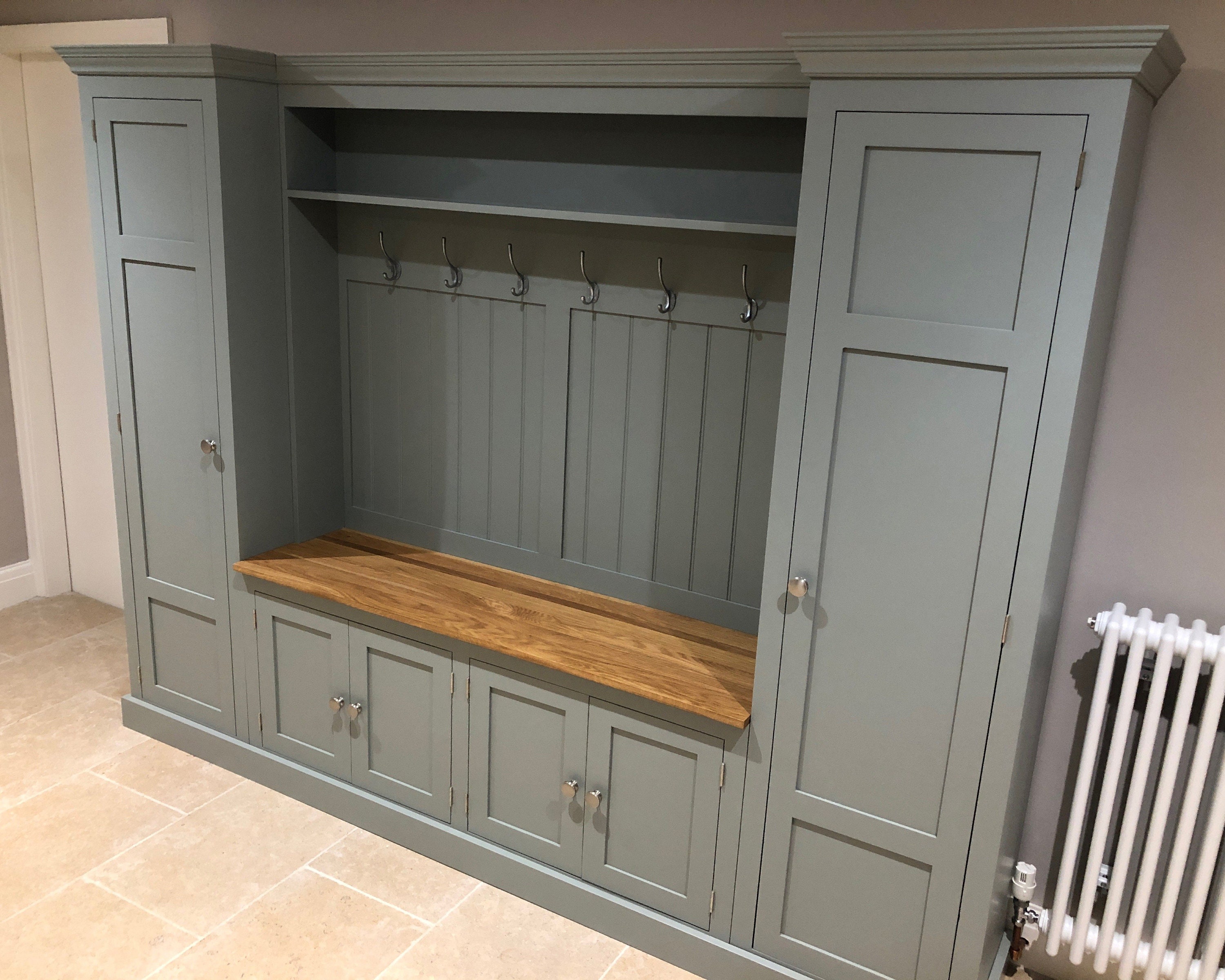 Large Country Boot Room Bench Etsy UK