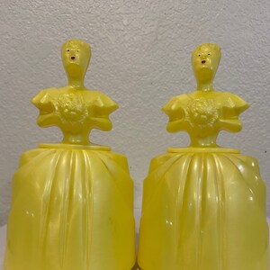 Two Vintage Dorothy Perkins Bath Salt Containers