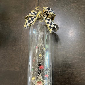 Mackenzie-Childs Peace Cloche Christmas Ornament