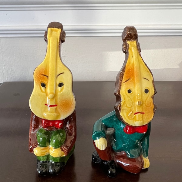 Anthropomorphic Salt and Pepper Shakers - Etsy