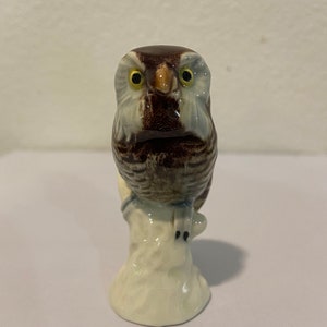 Vintage Goebel Owl on Tree Stump