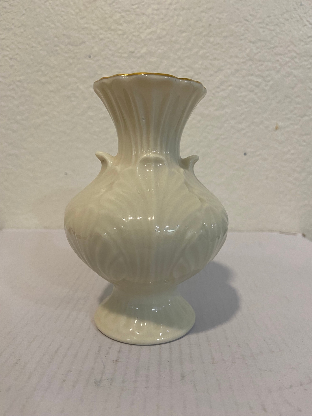Vintage Lenox Bud Vase With Gold Trim elfin Collection Etsy