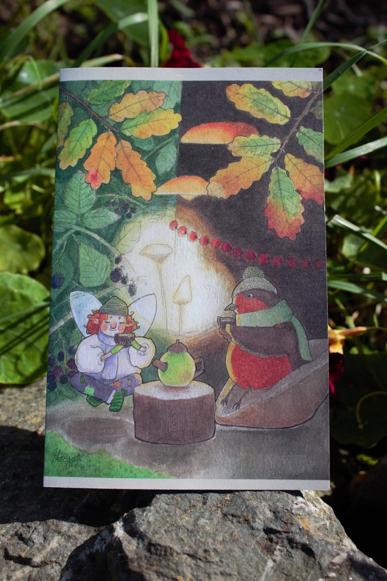 Irish Christmas Cards/Winter Greeting Cards Pack of 4 zdjęcie 9