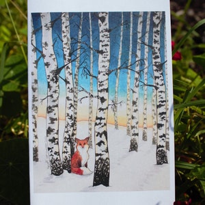 Irish Christmas Cards/Winter Greeting Cards Pack of 4 zdjęcie 5