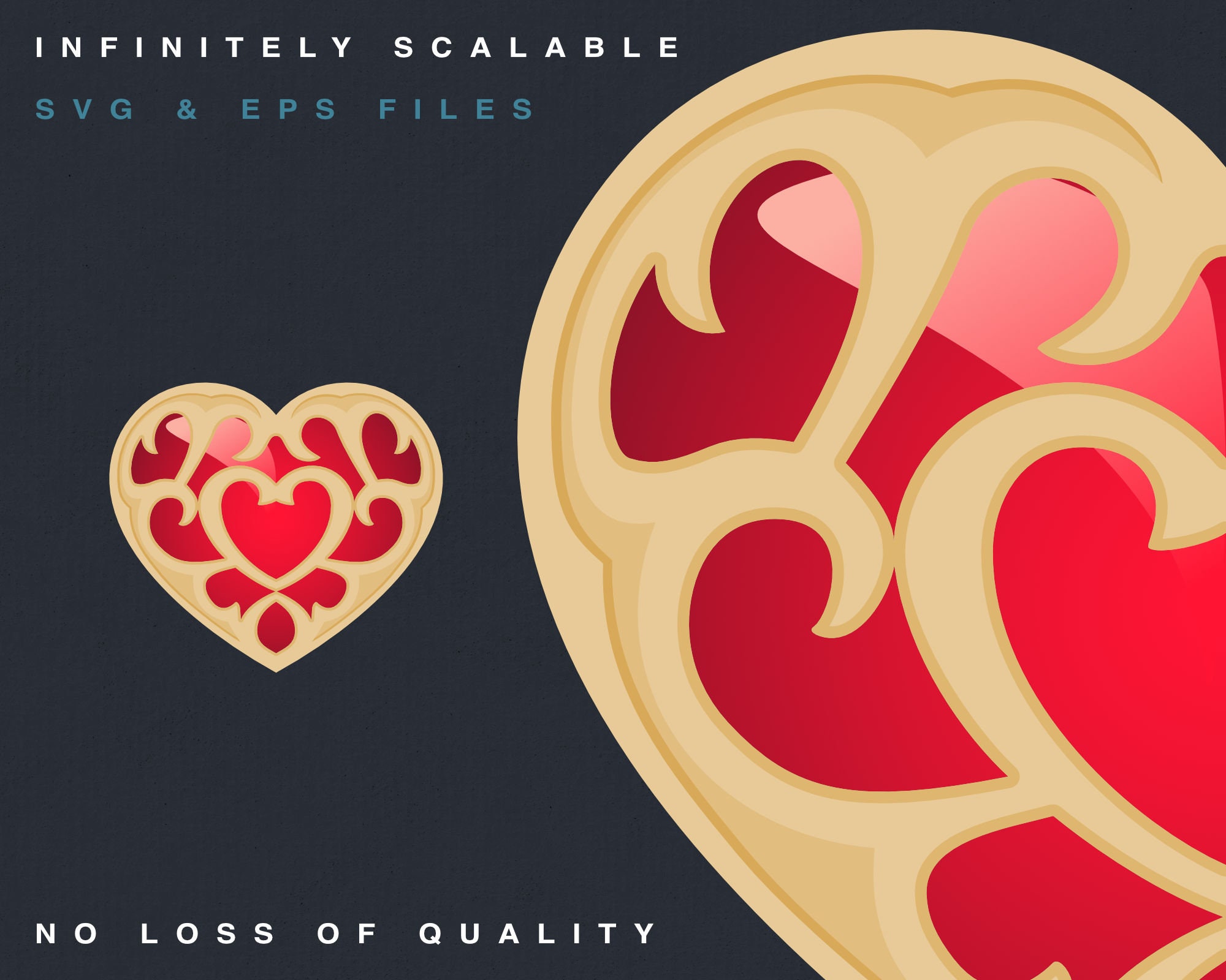 Legend of Zelda Heart Container and Stamina Vessel | Artwork