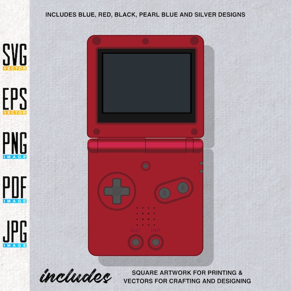 Gameboy Svg - Etsy
