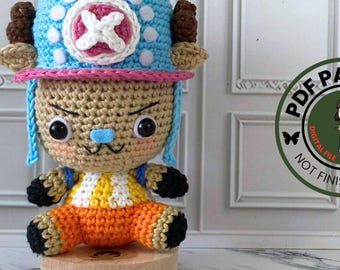 Pirate Amigurumi Crochet Pattern: Little Doctor (PDF Pattern)