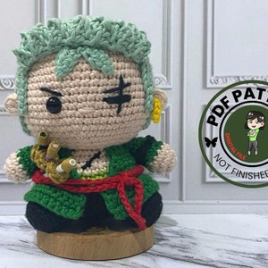 PDF Pattern - Little Swordsman Crochet Pattern - Little Swordsman Amigurumi - Digital File -