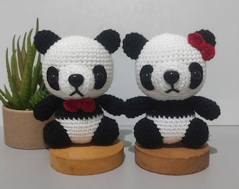 Panda Crochet Pattern: Amigurumi Toy (PDF Pattern)