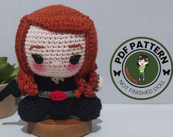 Super Soldier Girl Crochet Pattern: Amigurumi Doll (PDF Pattern)