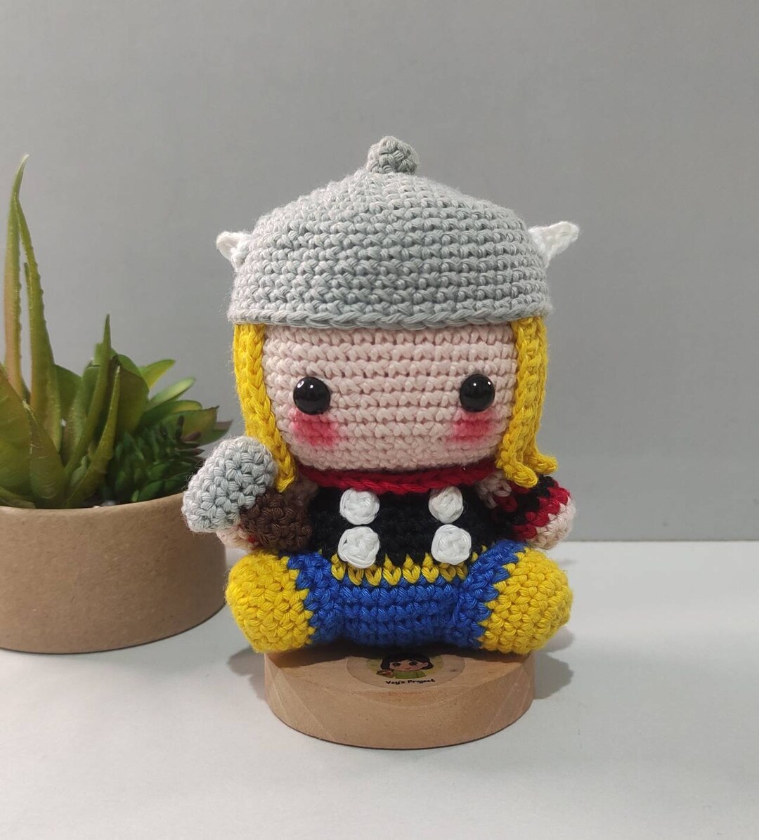 Thor Crochet Pattern Thor Amigurumi PDF PATTERN - Etsy