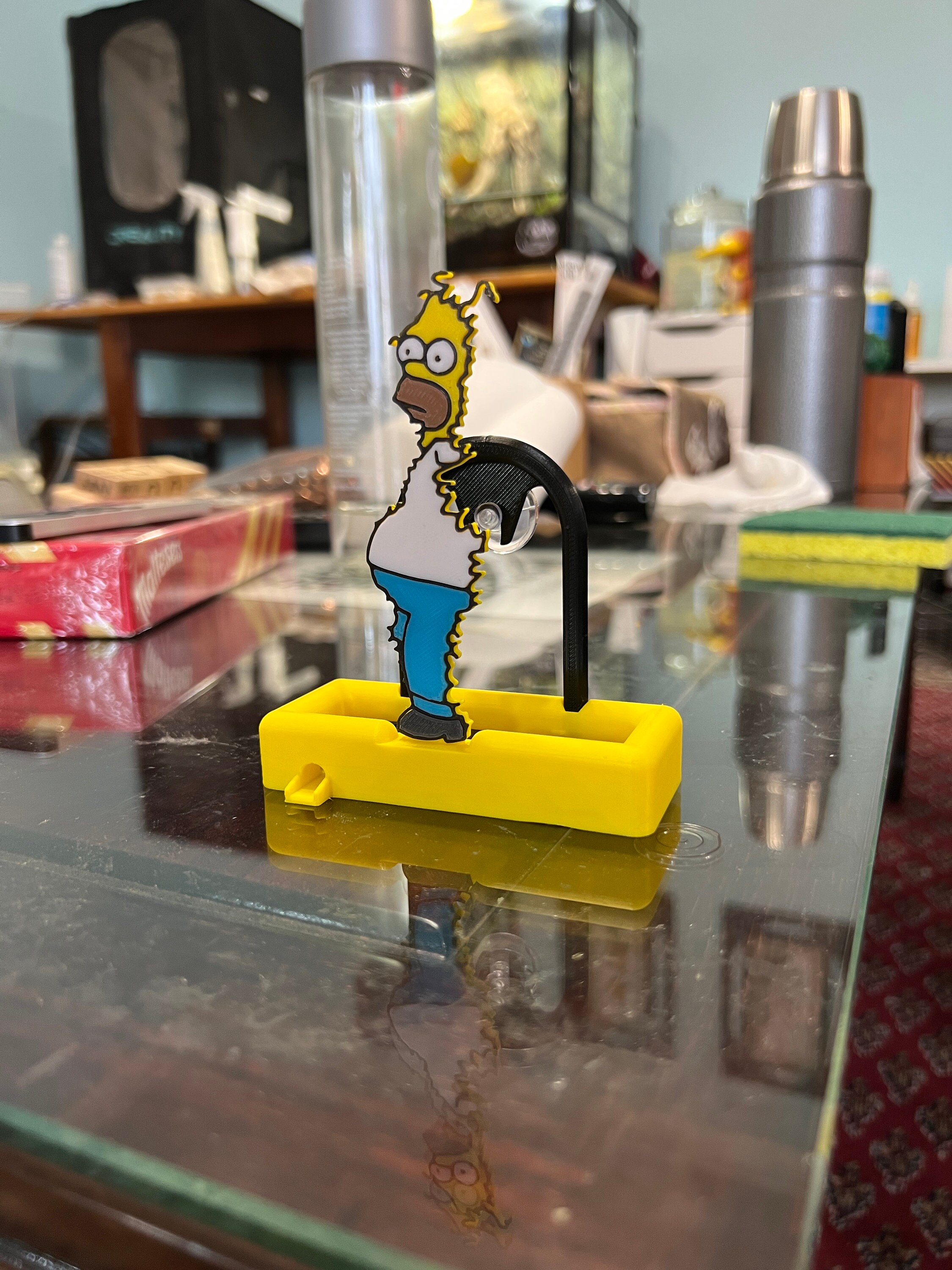 Sponge Holder homer Simpson Backs Into the Bushes Etsy Australia