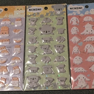 Nekoni Stickers / Free Shipping