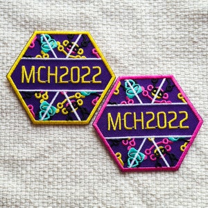MCH22 - May Contain Hackers 2022 - Iron-On Patch