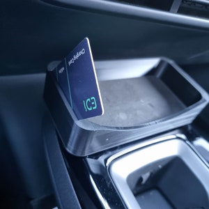 Zonnebrilhouder voor Volkswagen ID.4/ID.5 Past bovenop de middenconsole in kaarthoudergleuven