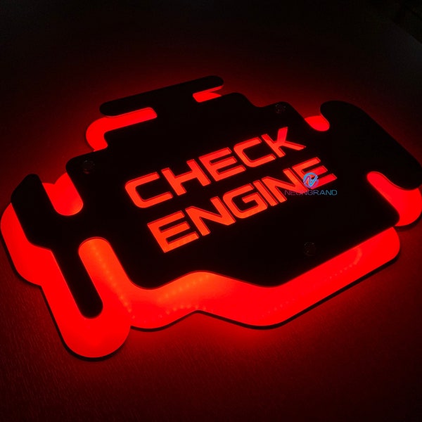 Überprüfen Sie die Leuchtreklame Leuchtreklame LED Garage Sign Car Sign Benutzerdefinierte Neon Leuchtreklame Geburtstagsgeschenk für Papa Geschenk ihn Ehemann Vatertagsgeschenk