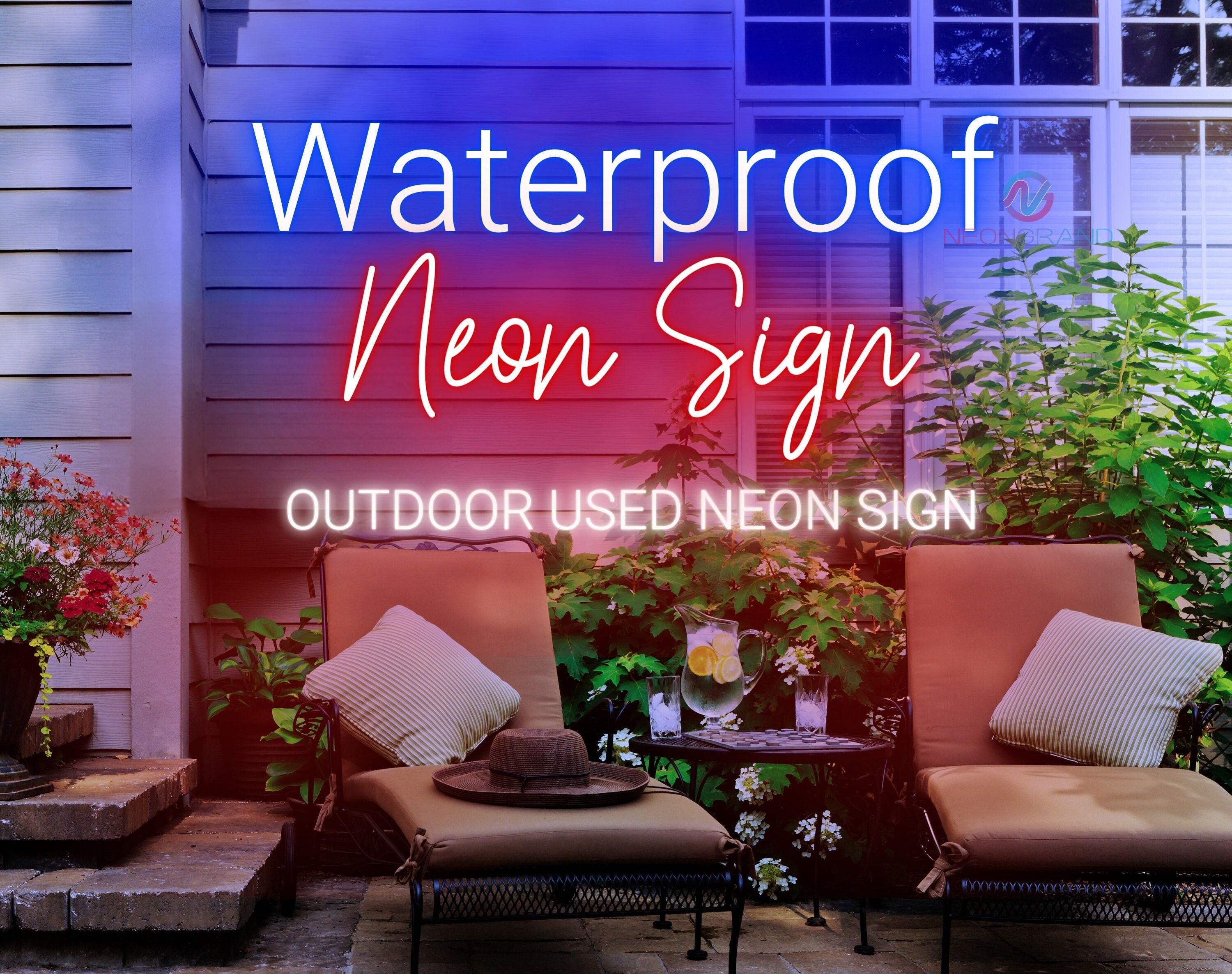 Waterproof Neon Sign Outdoor Neon Sign Custom Outdoor Neon Sign