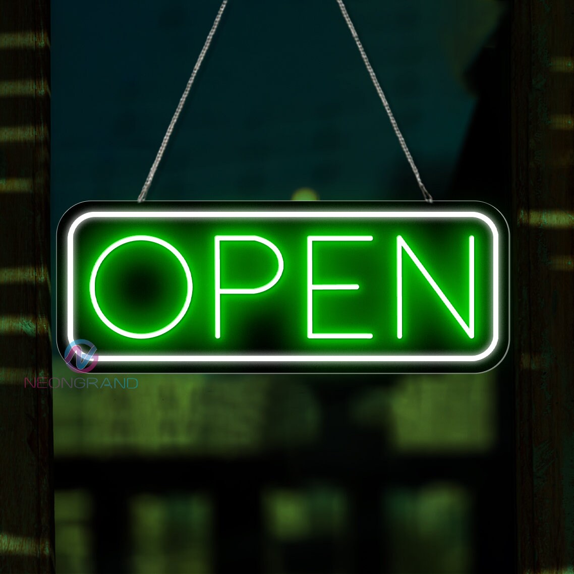 Neon Open Sign Png
