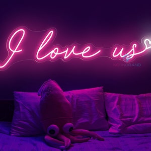 Néon LED mural - Amour, toujours