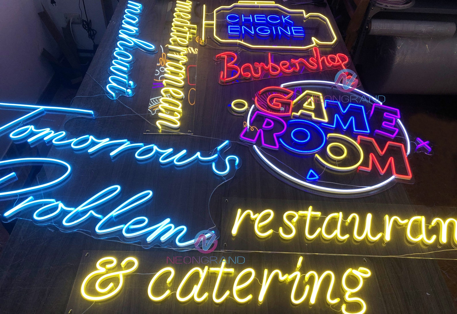 Custom Neon Signs Wall Decor Led Light Sign Neon Bar Sign Etsy