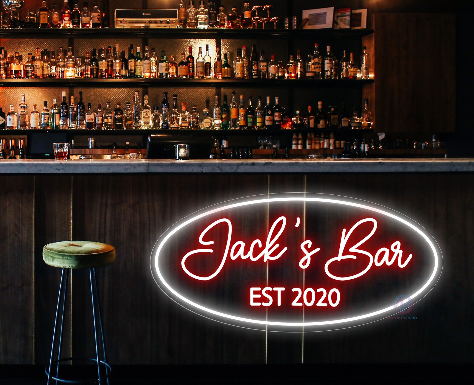 Custom Neon Bar Signs Neon Bar Light Neon Sign Bar Etsy