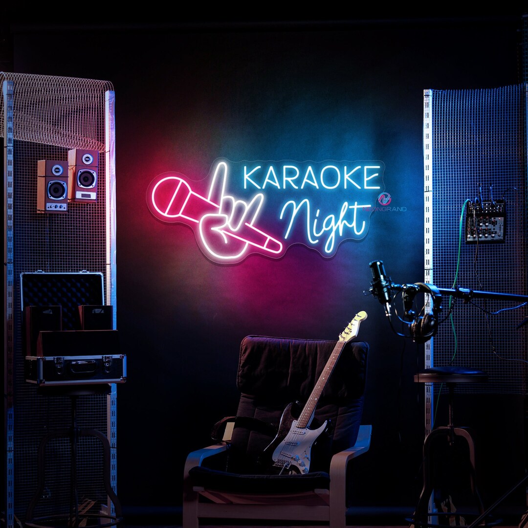 KARAOKE BAR ネオンサイン カラオケ バー ネオン看板 – wonderlandmoving
