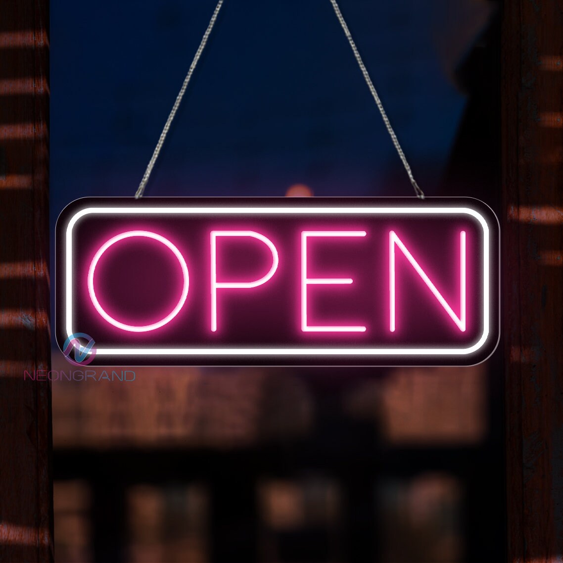 LED OPEN Neon Sign for Business Store Modern Open Sign With 