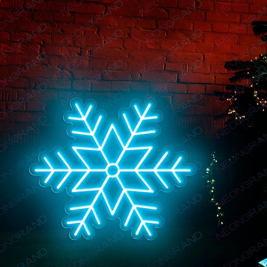 Insegna Al Neon Rock Gesture Blu - Luci Decorative Per Casa, Bar, Feste Con Alimentazione USB - Foto 4