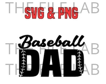 BASEBALL DAD svg png